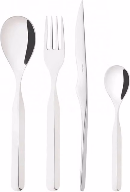 VIDAL, Posate Set 24 Pz, Scatola con Finestra, Casa Bugatti