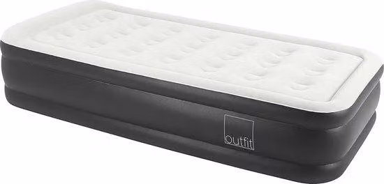 Letto gonfiabile singolo Famanu - 196 x 95 x 46 cm - Ideale come letto per ospiti