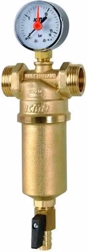 Filtro Autopulente 2 Icma in Ottone e Acciaio Inox Colore Oro