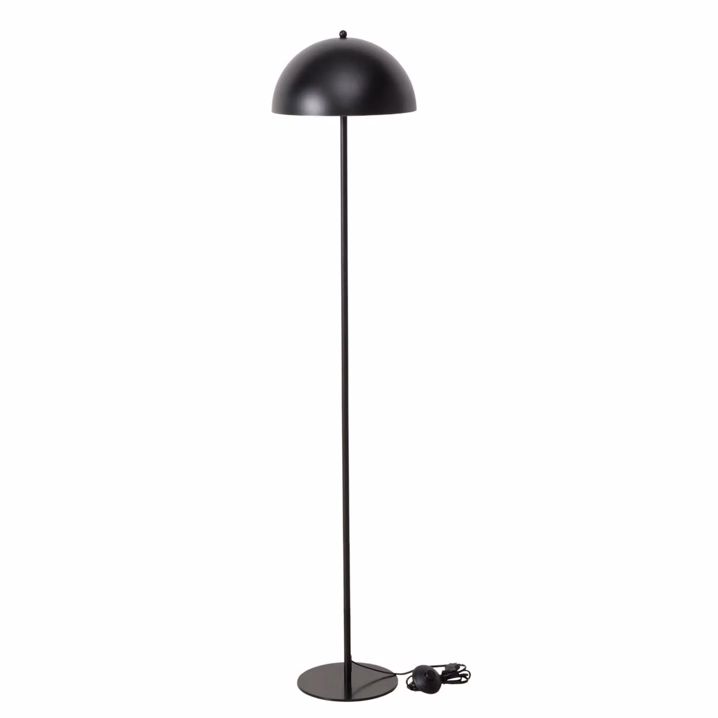 Lampada a stelo in metallo a fungo PETUNIA, altezza 140 cm