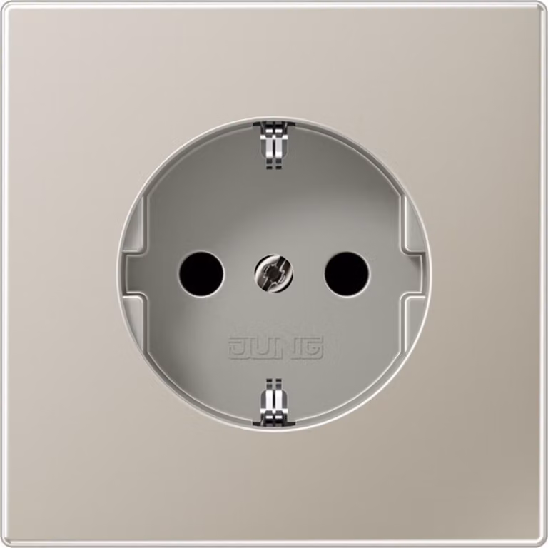 Presa Jung SCHUKO, acciaio inox ES 1520 KI