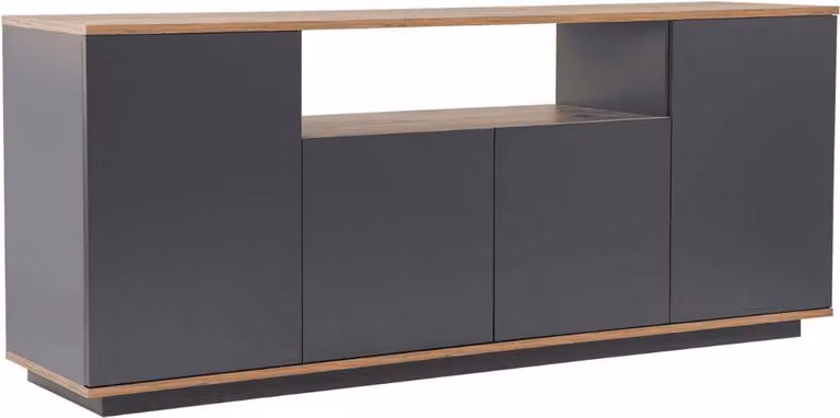 Calicosy - Buffet 4 porte e 1 nicchia centrale L180 cm - ARISTA