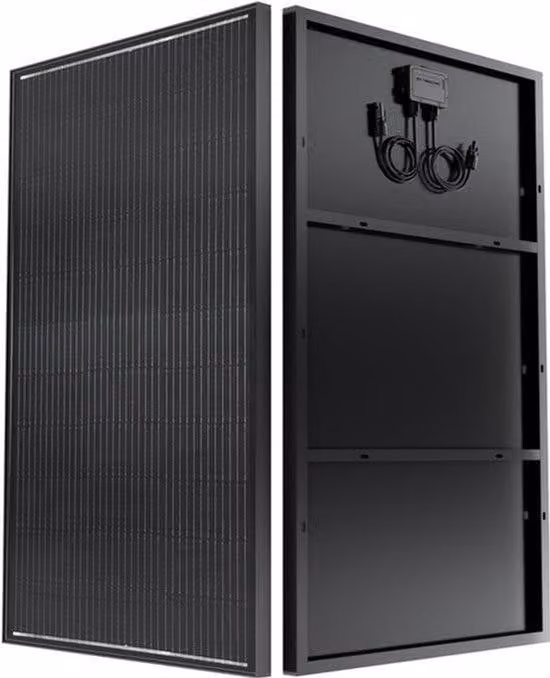 Pannello solare - 240 W - Struttura in alluminio - Leggero - Ideale per uso domestico e in viaggio