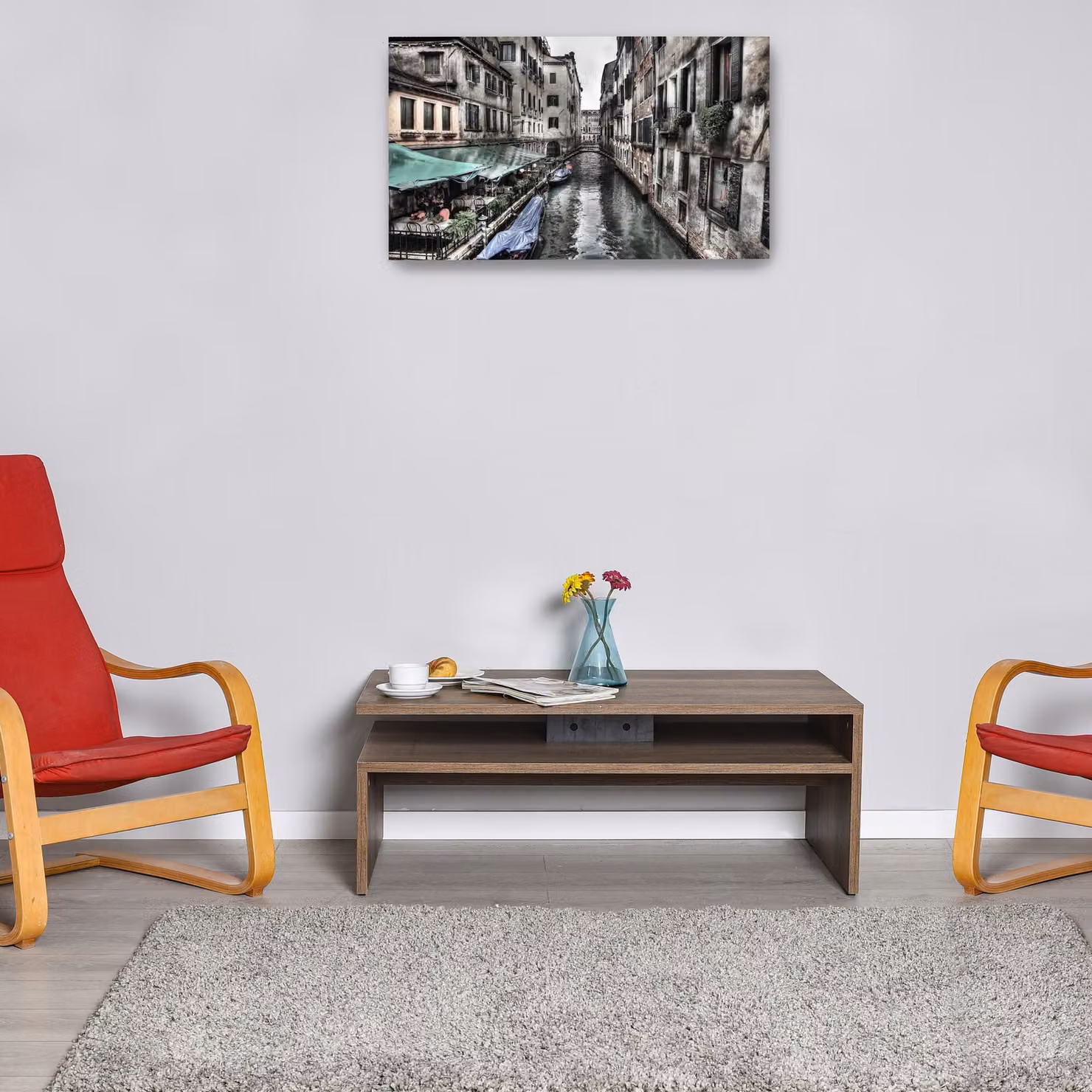 Skye Decor, Shp-645-Oo-1, tavolino, Oslo, 100% PANNELLI DI PARTICELLE RIVESTITI IN MELAMMINA, 110 x 65 x 42 cm