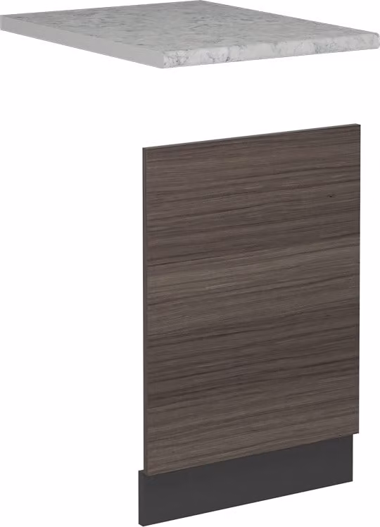 Pannello frontale Vicco R-Line Grigio nobile 45 cm , PL Marmo, Model 53341