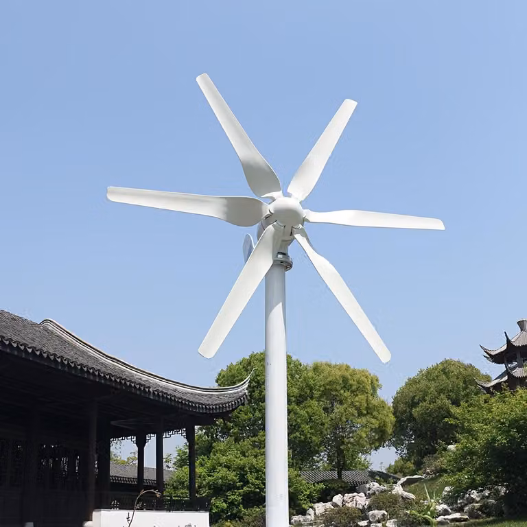Turbina eolica verticale - Generatore eolico - Sistema eolico - Generatore di energia eolica - Turbina eolica domestica