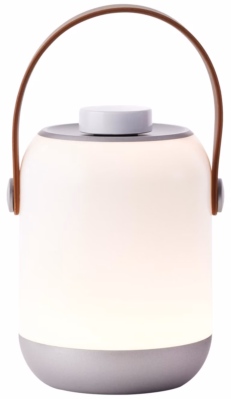 BRILLIANT Gemma LED lampada da tavolo ricaricabile per esterni, bianco