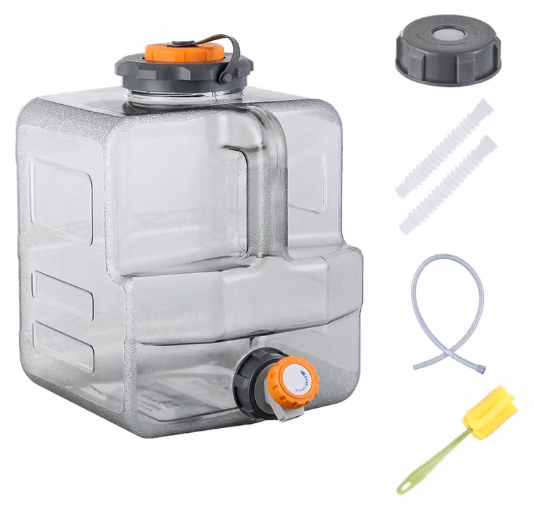 Solidchoice - Serbatoio per acqua con rubinetto, 15 litri