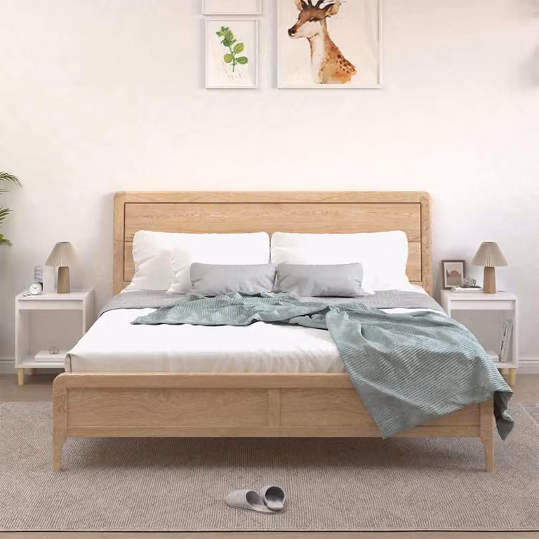 Set di 2 comodini moderni vidaXL in bianco, L 40 cm x P 35 cm x H 50 cm