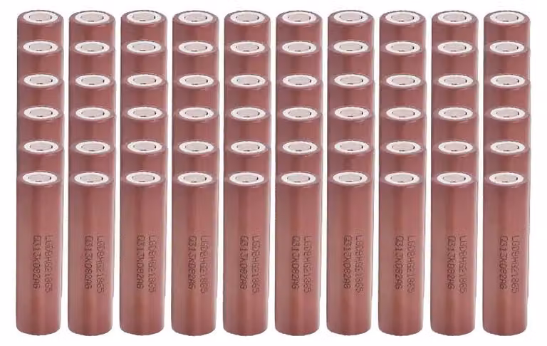 Batterie, capacità 3000 mAh, corrente di scarica 30 A, modello HG2-3000mAh, confezione da 60 pezzi