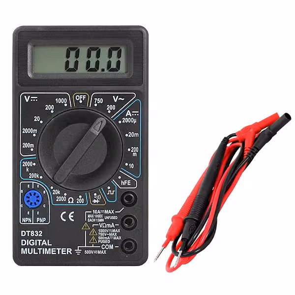 Multimetro DT832 con cicalino