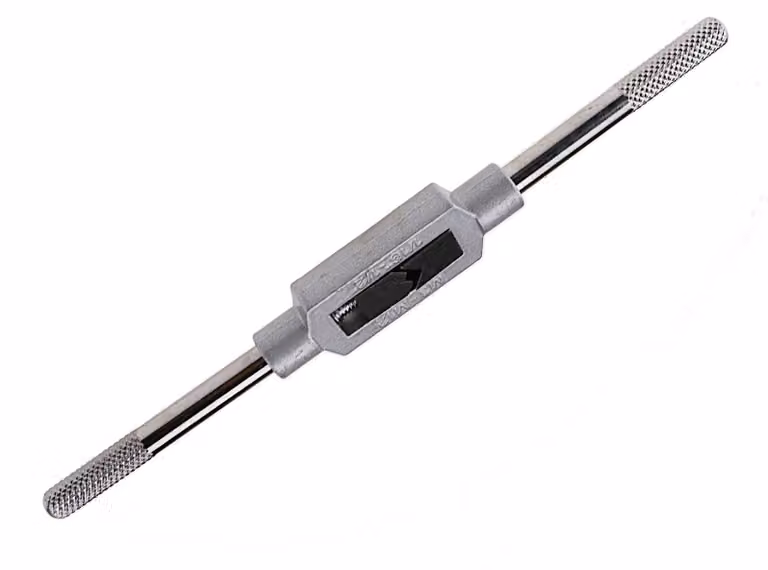 Maschinetta filettatrice manuale, lunghezza 320 mm - Strumento manuale regolabile - Adatta per filettature da M6 a M20 - Alta qualità - Utilizzo manuale - Morsetti robusti - Chiave per filettatrici