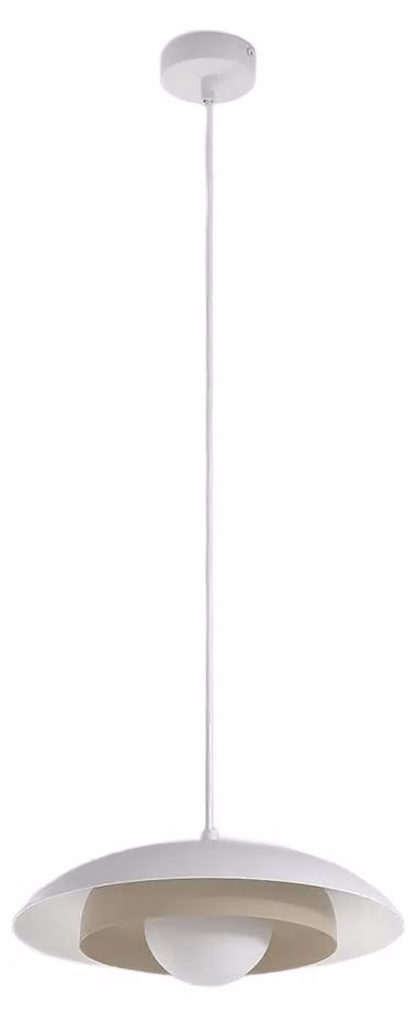 Lampada a sospensione SKIN bianco-beige 1xG9x15W in metallo, dimensioni: 120x30x30 cm, IP20, Emibig