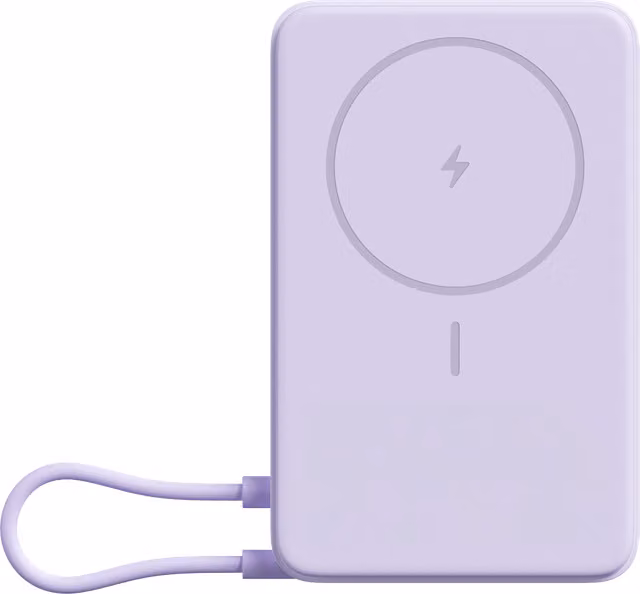 Xiaomi Power Bank Magnetico con Capacità 10000mAh Colore Viola