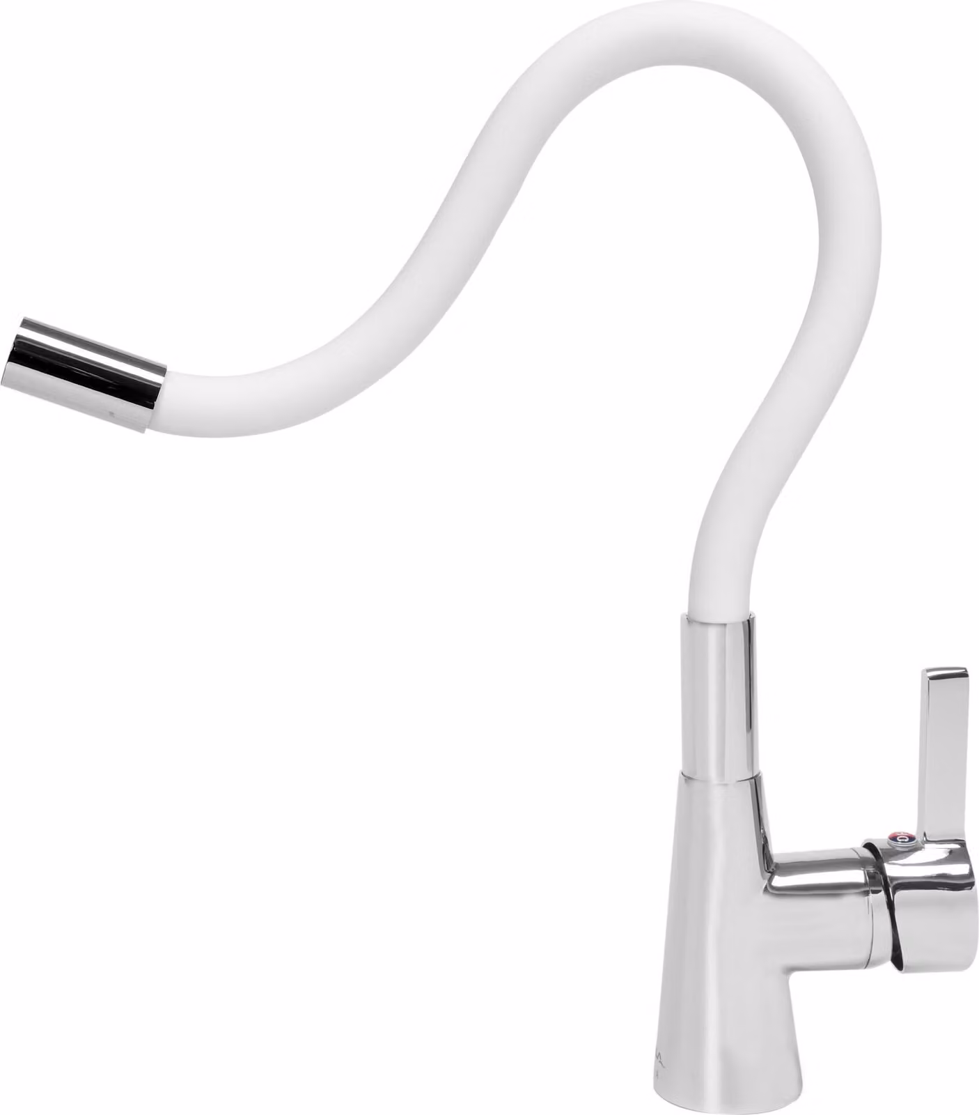 Rubinetto da cucina Flessibile, bianco, rubinetto acqua, rubinetto lavello, miscelatore