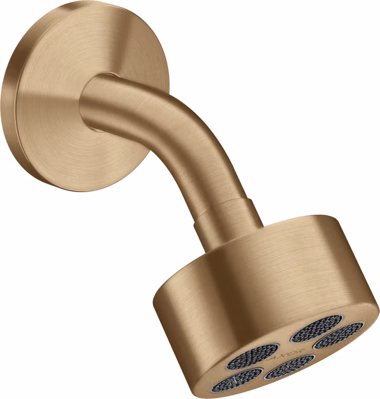 hansgrohe AXOR One Douche de tête 75 1jet EcoSmart avec bras de douche, 48490140, 48490140