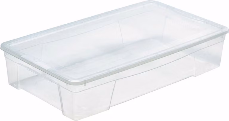 Contenitore con coperchio Mondex Space Box Polipropilene trasparente 34 L 70,5 x 42 x 15,5 cm