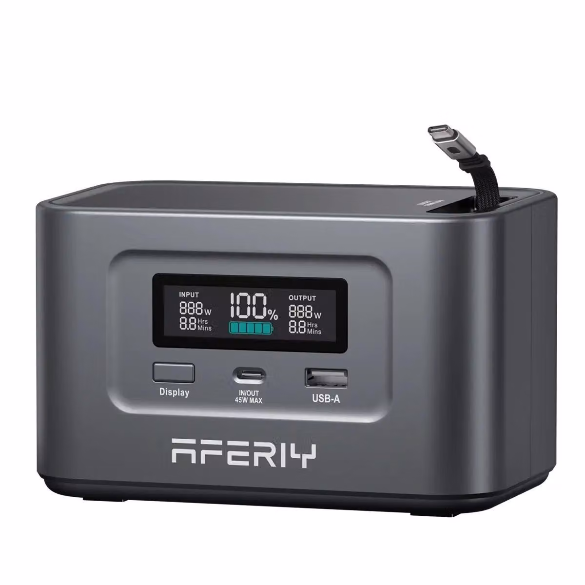 AFERIY Nano100 Power Station Portatile 99Wh Mini Generatore Solare LiFePO4