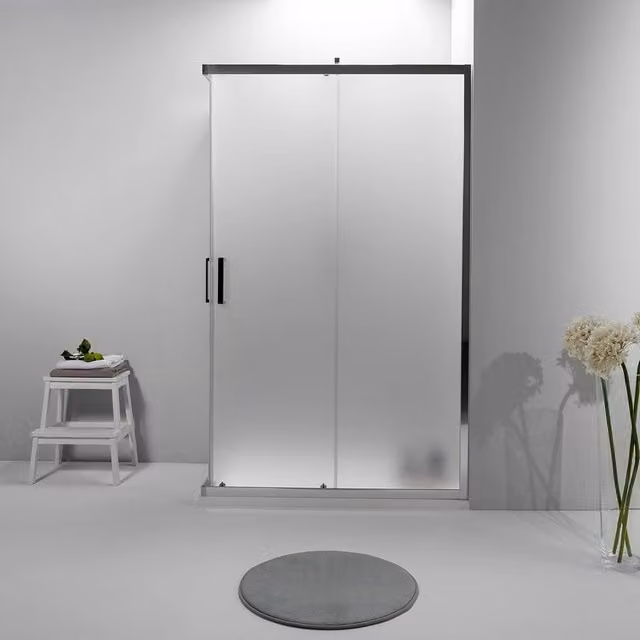 BOX DOCCIA ELITE ANGOLARE 100x120 CM SCORREVOLE OPACO