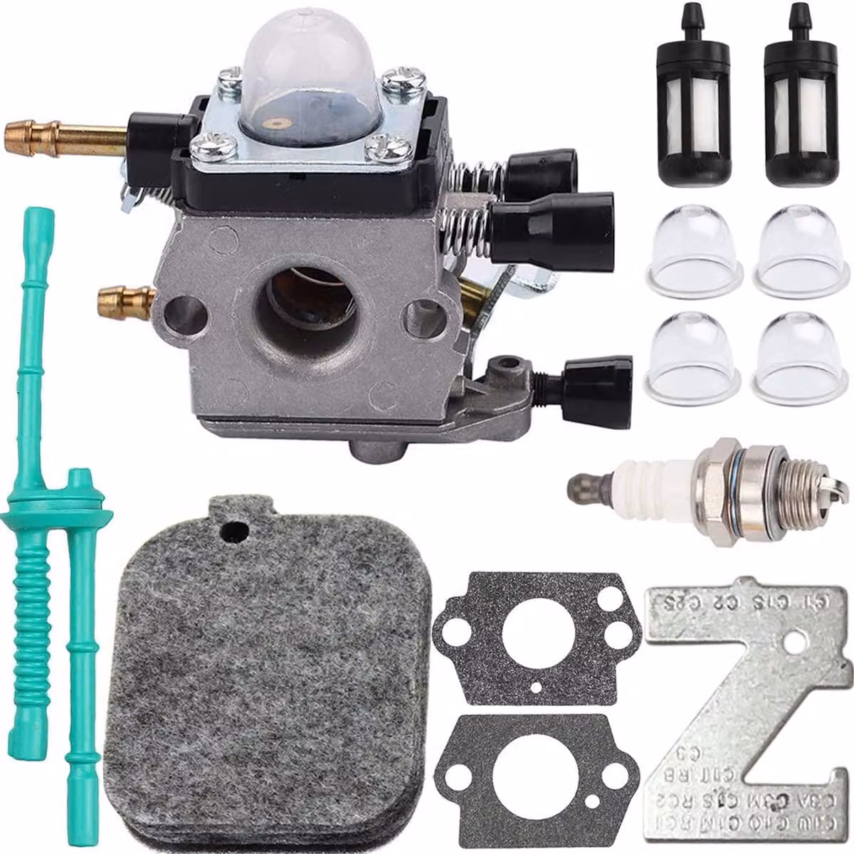 Kit di regolazione del carburatore - Ricambio per soffiatori Stihl BG45, BG46, BG55, BG65, BG85, SH55, SH85 - C1Q-S68G