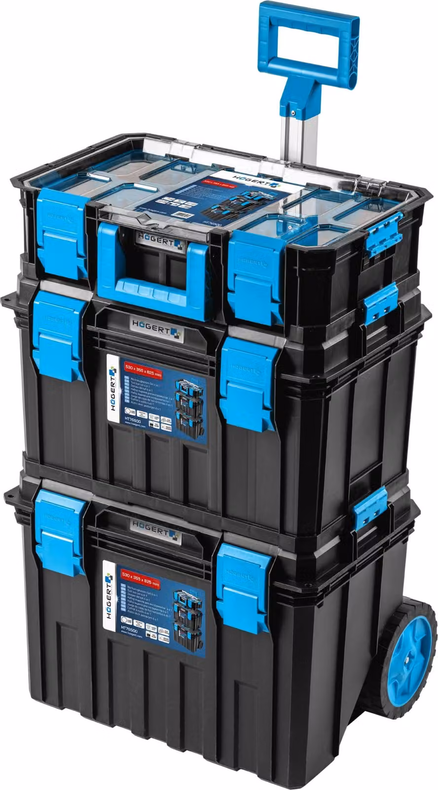 Högert Carrello portautensili mobile 4 in 1 Modu-A