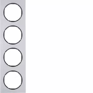 Berker 10142284 Cornice in alluminio/nero Berker R.3