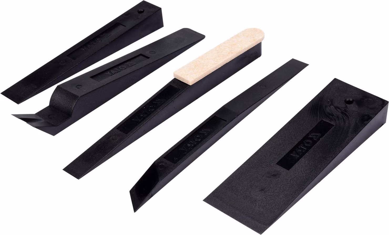 Set di cunei di montaggio in nylon, 5 pezzi