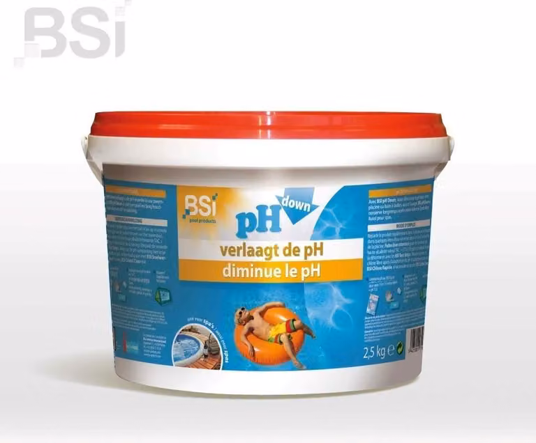 Ph down Pulver 2,5 kg Pool Pflege - Bsi