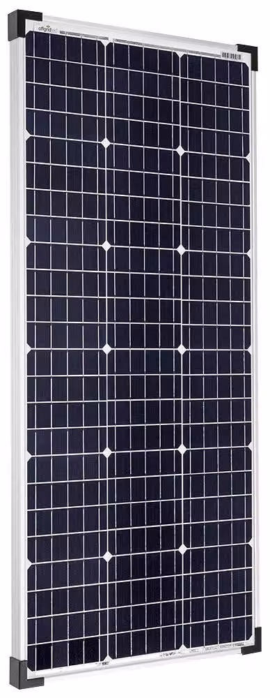 Modulo solare monocristallino da 100 W, 39 V, adatto per batterie a 12/24 V