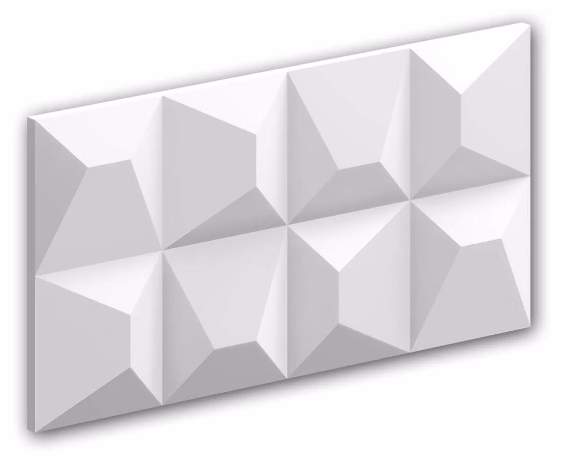Profhome 159902-box: Set di 8 pannelli murali in cartone | 0,81 m2