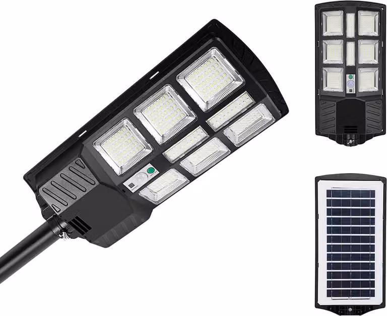Izrielar 280 LED lampade solari per esterno rilevatore di movimento IP67 lampada solare lampada solare 300w impermeabile parete luce giardino luci giardino luce esterna