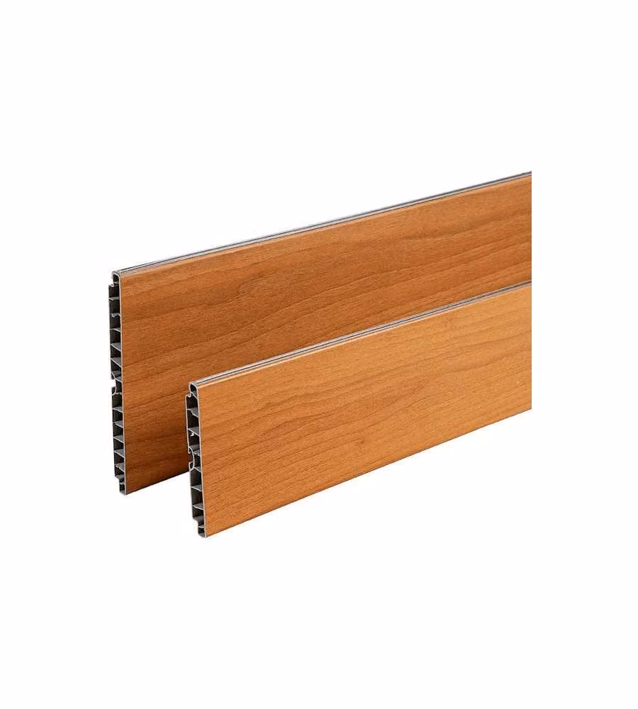 Pircher Zoccolo Battiscopa Cucina Noce 100x610 mm Finitura Elegante
