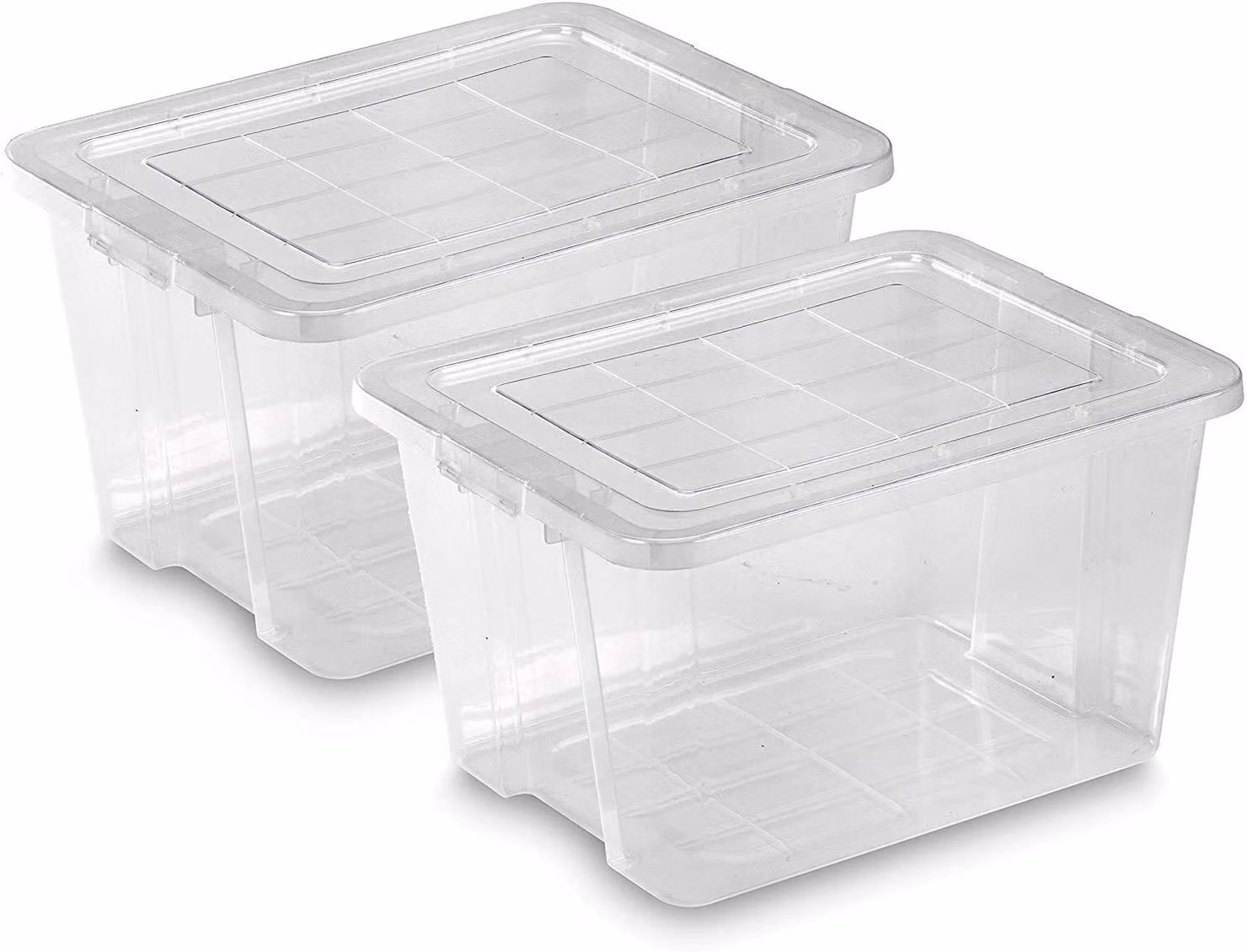 Scatole portaoggetti 22 L Pack 2 COM-FORT HOUSE