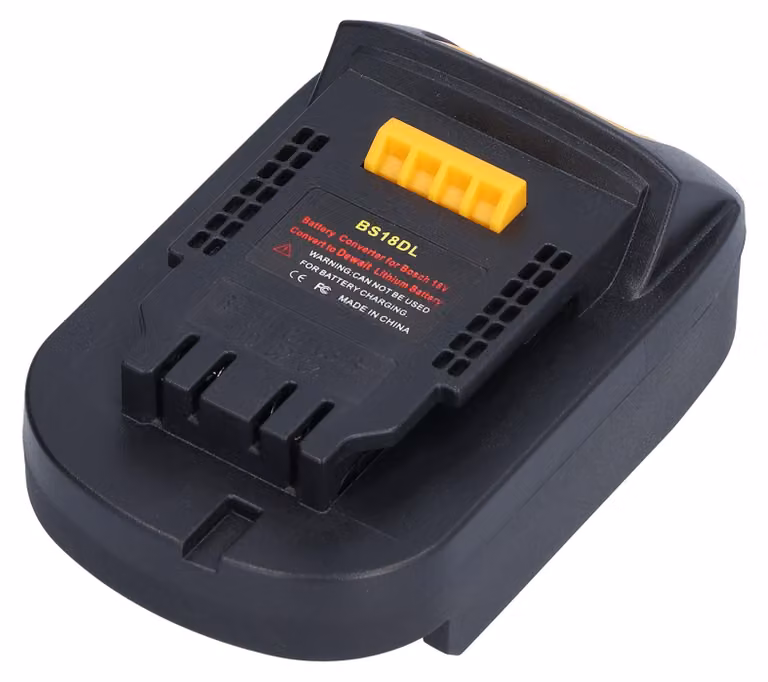 Adattatore-convertitore per batterie per utensili elettrici al litio Bosch, accessori industriali, 18 V, BS18DL
