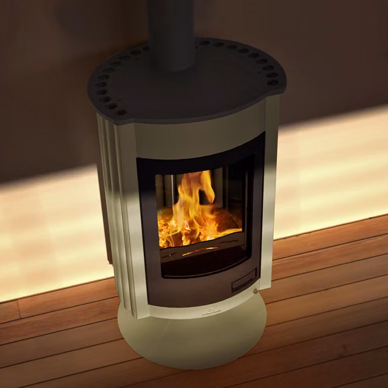 Termocamino HS FLAMINGO MASTERFLAMME Medie II - oliva