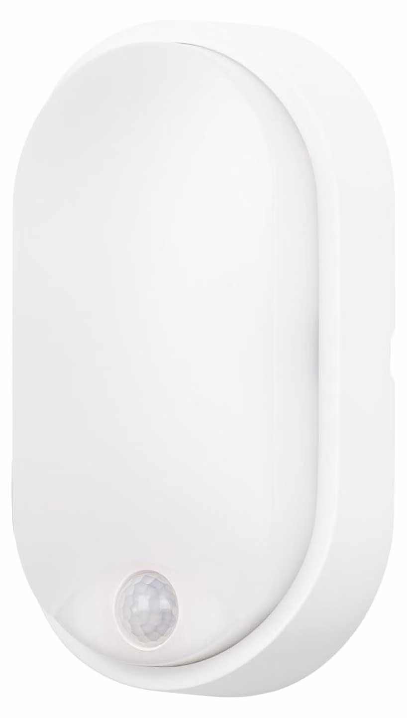 Forlight - Lampada a parete LED Moo Oval, 18W, 4000K, 2500lm, IP65, CRI > 80, Bianco, per esterni, a basso consumo energetico, facile da installare, design moderno