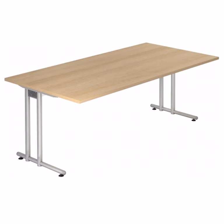 HAMMERBACHER NS2E Schreibtisch eiche rechteckig
