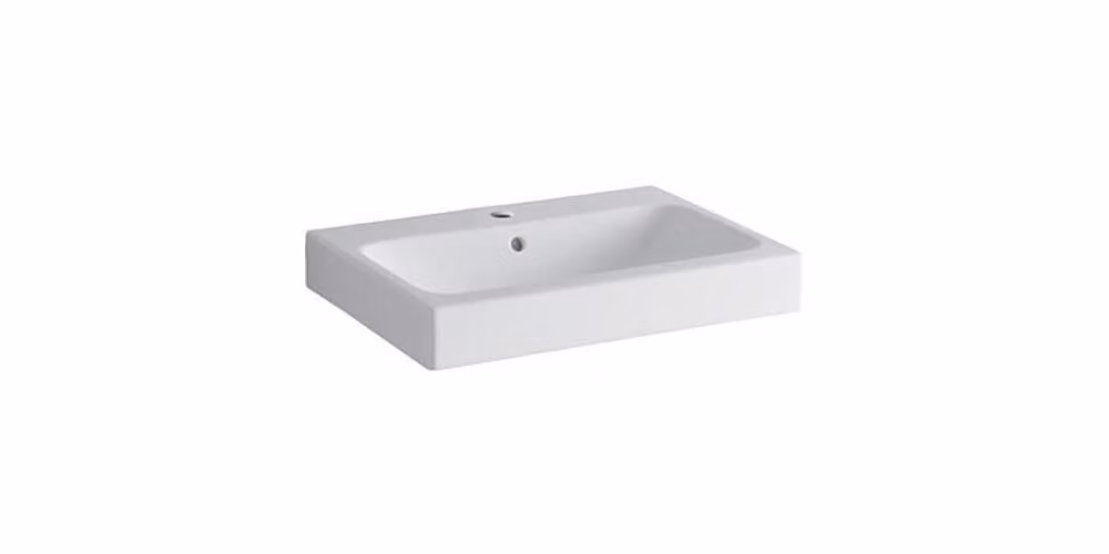 Geberit iCon lavabo 60x48,5cm blanc, 124060600, 124060600