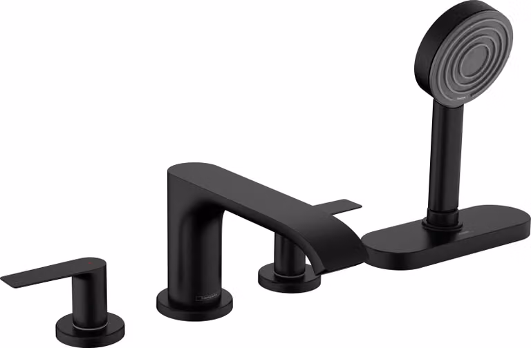 hansgrohe Vivenis Robinetteries de bord de baignoire 4 trous avec sBox, 75444670, 75444670