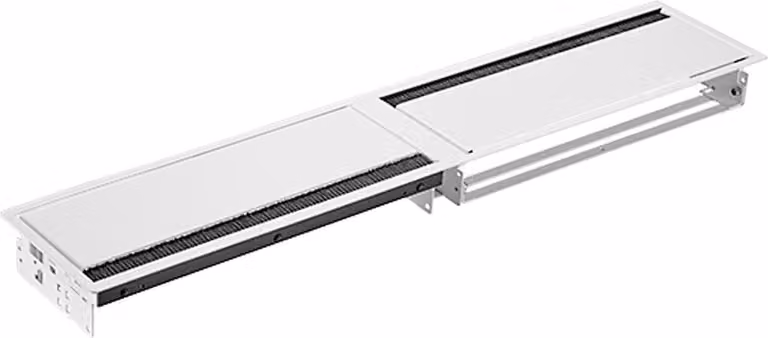 BACHMANN CONI DUO Einbaurahmen 12-fach, 2x 6-fach Rahmen weiss