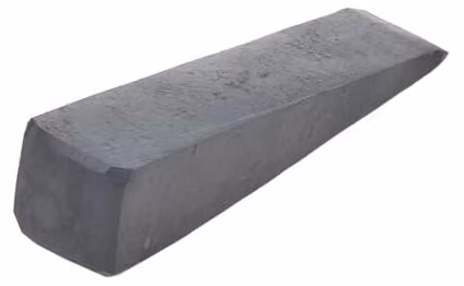Aqbau® - Cuneo per la spaccatura del legno, 3 kg. Ideale per spaccare legna, cunei da taglio, cunei da abbattimento, cunei forgiati in acciaio pieno, cunei di spinta, cunei per tronchi, cunei di rinforzo, per la spaccatura