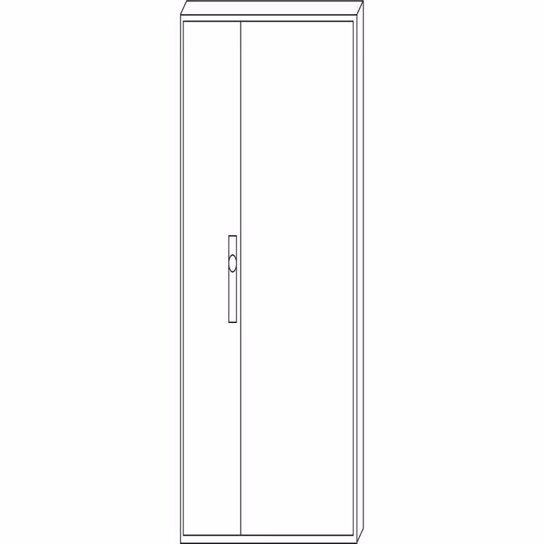 alloggiamento vuoto f-tronic ZA143, IP31, H=1400mm, L=800mm 7120518