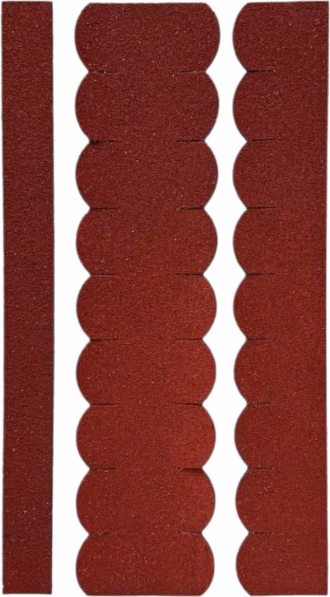 2 set di tegole a coda di castoro (46 mm + 415 mm di lunghezza) rosse