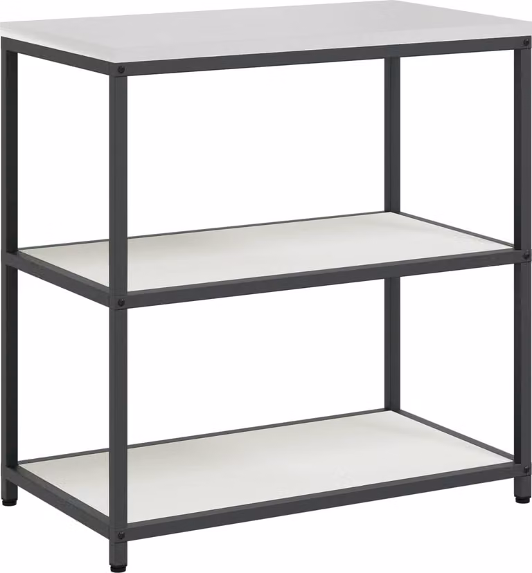 Stoccaggio in cucina HATTEM Bianco 90 x 50 x 92 cm Acciaio