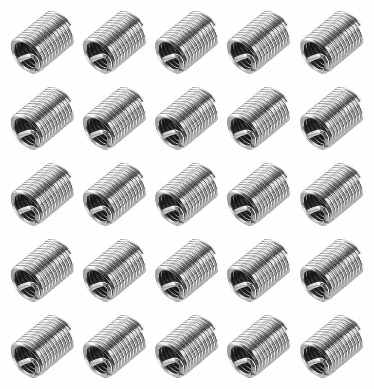 Set di viti M6 x 1, 2D (12 mm), 100 pezzi, filettatura metrica, in acciaio inossidabile, per riparazioni
