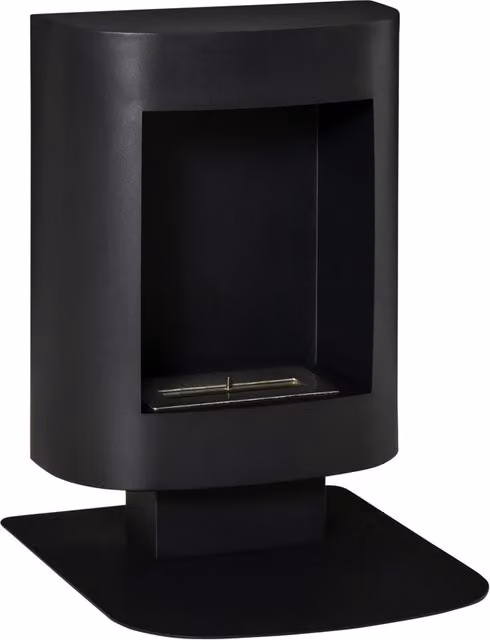 Camino a Bioetanolo ¨C zephmum ¨C Nero, Serbatoio 0.9L, 46.5x53x65cm