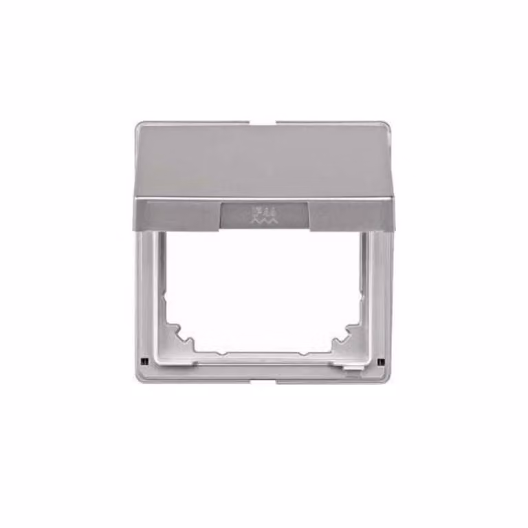 Anello distanziatore con coperchio ribaltabile, alluminio, AQUADESIGN