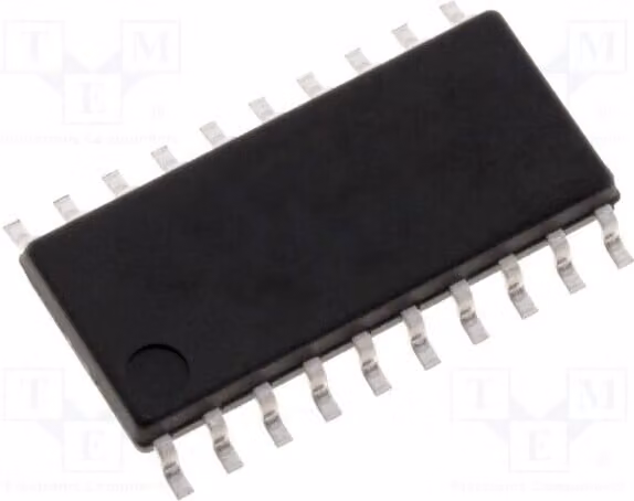 3 canali: 8 connettori a scatto SMD SN74T573DW, 3 modalità, chiusura trasparente