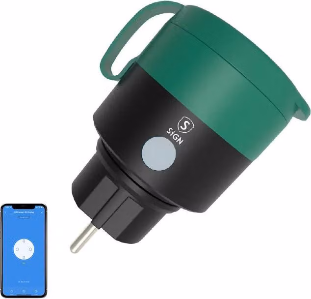 Presa Smart WiFi da esterno IP44 16A