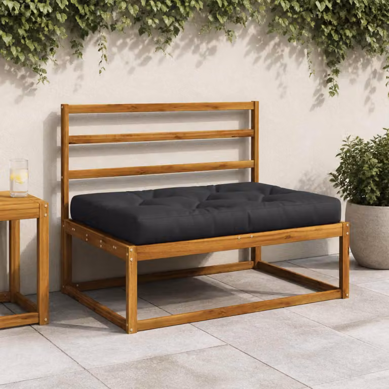 Cuscino per Pallet vidaXL VIANEN in Poliestere Blu Scuro con Rivestimento Lavabile e Resistente ai Raggi UV